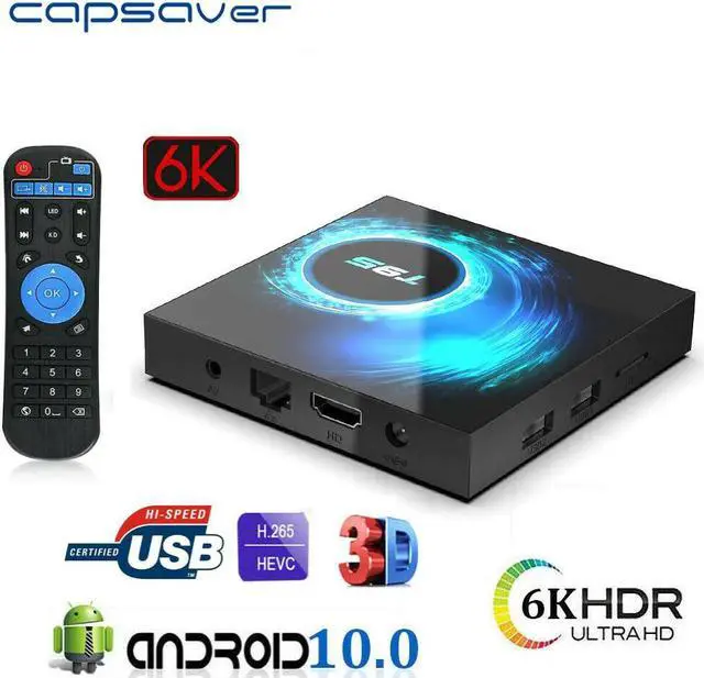 Main image of Smart TV Box Android 10.0 4GB 32GB 64GB 6K 3D Media Player Youtube tvbox WiFi Set Top Box USB Smart TVBOX for Home