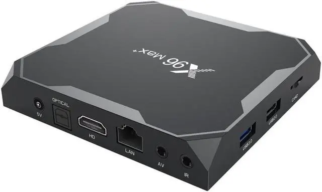 Alt view image 4 of 5 - 9.0 TV Box X96 Max Plus Amlogic S905x3 8K Smart Media Player 4GB RAM 64GB ROM X96Max Set top Box 1000M LAN 5G Wifi