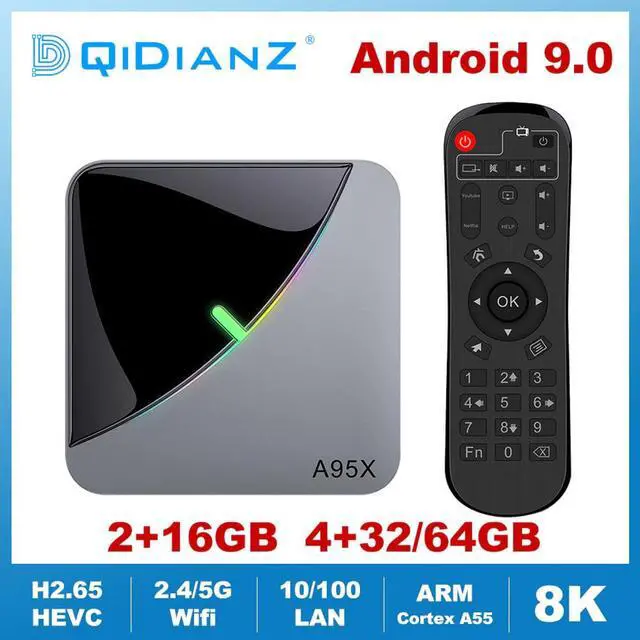 Main image of AIR Android 9.0 TV Box Amlogic S905X3 Quad Core 2.4G/5G Wifi BT 4.2 8K HDR Media Set Top Box Google Youtube VS X96 MAX
