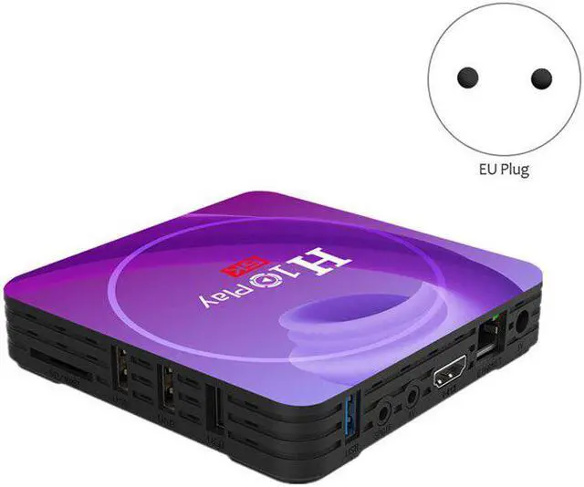 Alt view image 3 of 5 - Play Wifi TV Box 6K HD Quad Core 64-Bit Android 9.0 Media Box Multiple Language Media Support Set Top Box