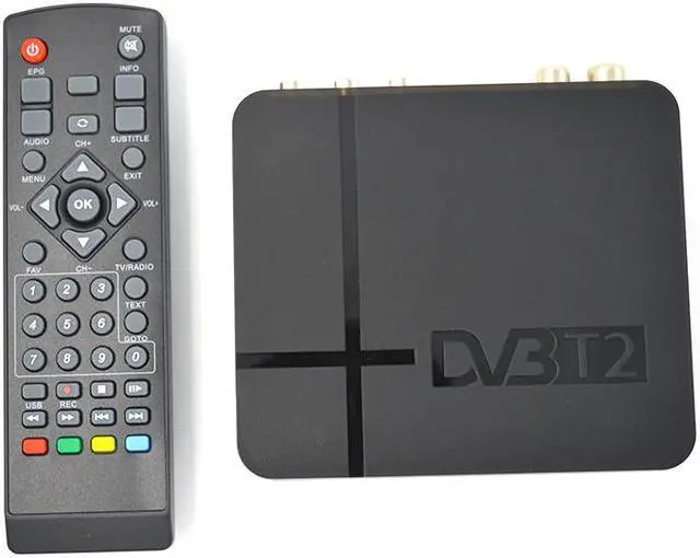 Main image of DVB-T2 Digital TV Terrestrial Receiver Set-top Box with Multimedia Player H.264/MPEG-2/4 Compatible with DVB-T for TV TV