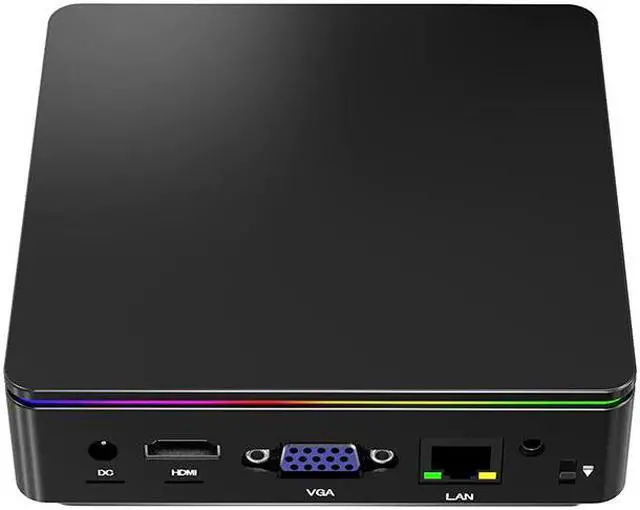Alt view image 2 of 5 - Windows 10 Mini PC 4GB RAM 64GB ROM  Cherry Trail Z8350 Media Player 2.4G 5G WiFi 1000M LAN Bluetooth Smart TV Box