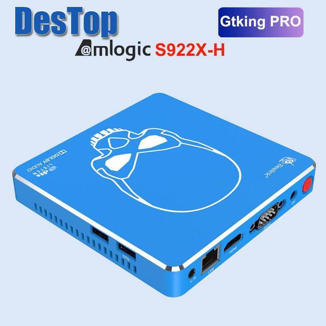 Alt view image 5 of 5 - Beelink GT-King Pro Smart TV BOX Hi-Fi Lossless Amlogic S922X-H Hexa Core Android 9.0 4GB RAM 64 ROM DTS Listen Dolby Audio 4K