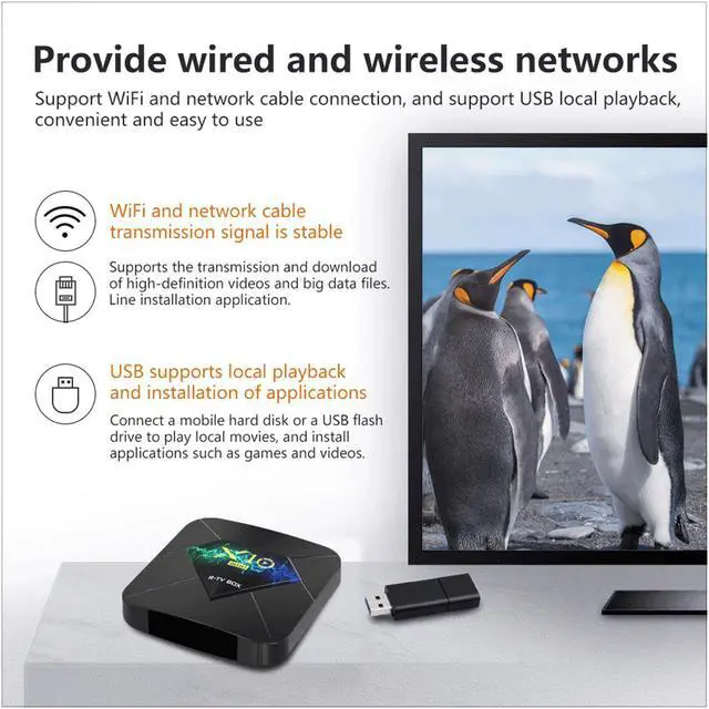 Alt view image 3 of 5 - Android 10.0 Smart TV Box Allwinner H313 Quad Core 1GB 8GB / 2GB 16GB Dual Media Player 2.4G WIFI BT4.1 Set Top Box