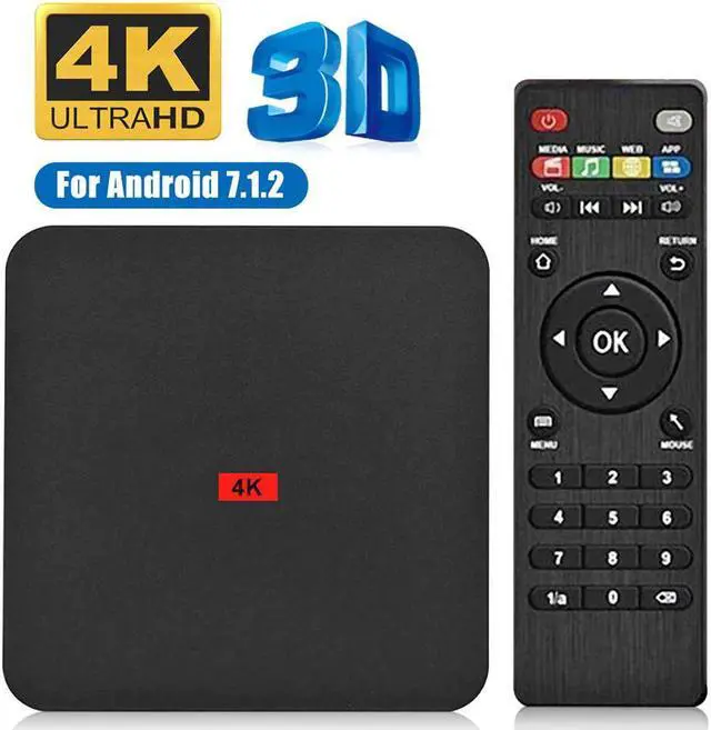 Main image of Android 10.0 TV Box Rockchip RK3229A 2GB RAM 16GB ROM Set Top Box 2.4G/5GHz WiFi 5G Google Play 4K Media Player Smart TV Box