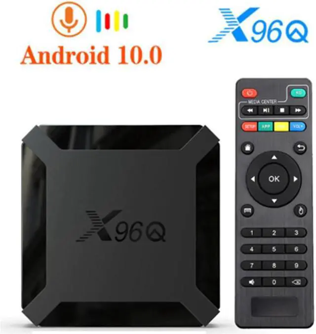 Main image of tv box, android 10.0 2gb 16gb allwinner h313 quad core smart tv android tv 4k caixa de tv inteligente definir caixa superio