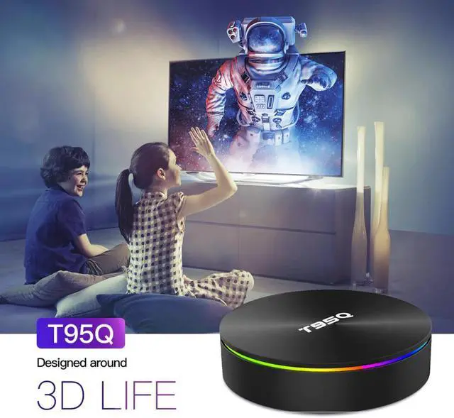 Alt view image 5 of 5 - S905X3 Android 9.0 TV BOX 4GB RAM 64GB ROM Set Top BOX Quad Core 2.4&5G Dual Wifi BT4.0 USB3.0 Google T95Q Media Player