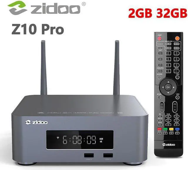 Alt view image 2 of 5 - Z10 Pro Android 9.0 Tv Smart Box 2G DDR4 32G EMMC Qhtv Vision HDR10+ TV Box 4K HDMI 2.0 Wireless HDD Bay Up To 14TB Z10 Tv