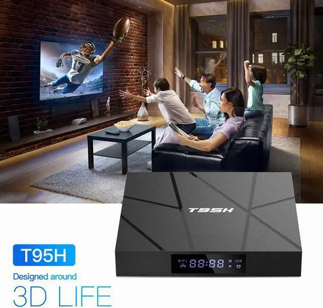 Alt view image 5 of 5 - Quad Core Youtube Smart TV Box Android 10.0 2.4G 4GB 32GB Media Player