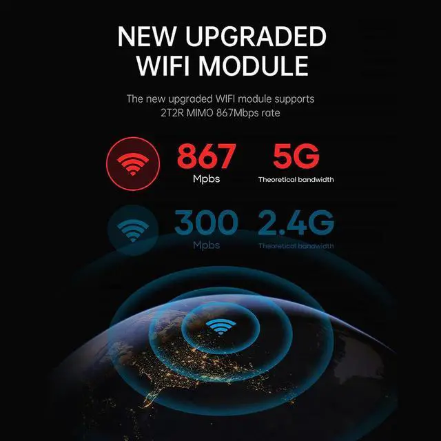 Alt view image 3 of 5 - Android 9.0 TV Box Amlogic S905X3 Set Top Box AX95 Support Dolby BD MV BD ISO 4GB 128GB Dual Wifi 8K Media Player Youtube