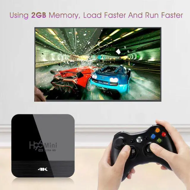 Alt view image 2 of 5 - Arrivals H96 Mini H8 Android 9.0 Smart TV Box 2+16G Quad Core 4K HD WiFi Media Player AU EU US UK Plug