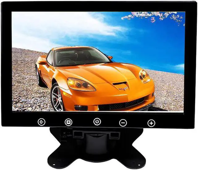 Main image of 10.1inch monitor 1024x600 Display Desktop Car Reverse Backup Rearview TFT LCD monitor 7 inch AV PC monitor