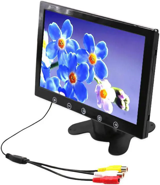 Alt view image 4 of 5 - 10.1inch monitor 1024x600 Display Desktop Car Reverse Backup Rearview TFT LCD monitor 7 inch AV PC monitor