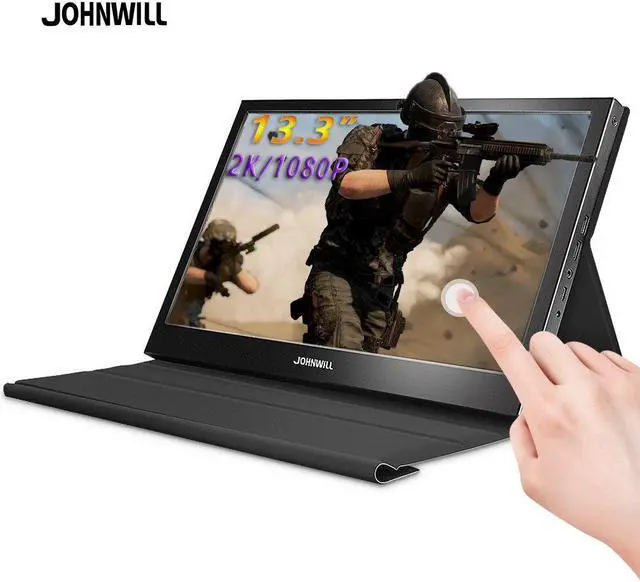新品Portable Moniter Amazon.com: ZSCMALLS Portable Monitor, 15.6