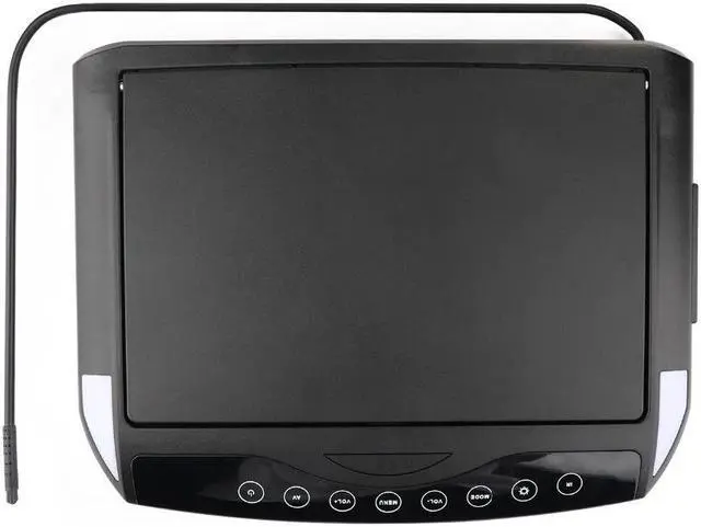 Alt view image 4 of 5 - 10.1/12.1 inch Flip Down Monitor 1080P HD Player FM Ultra Thin Car DVD Player 2-Way Video Input Car Roof Mounted TFT LCD Monitor