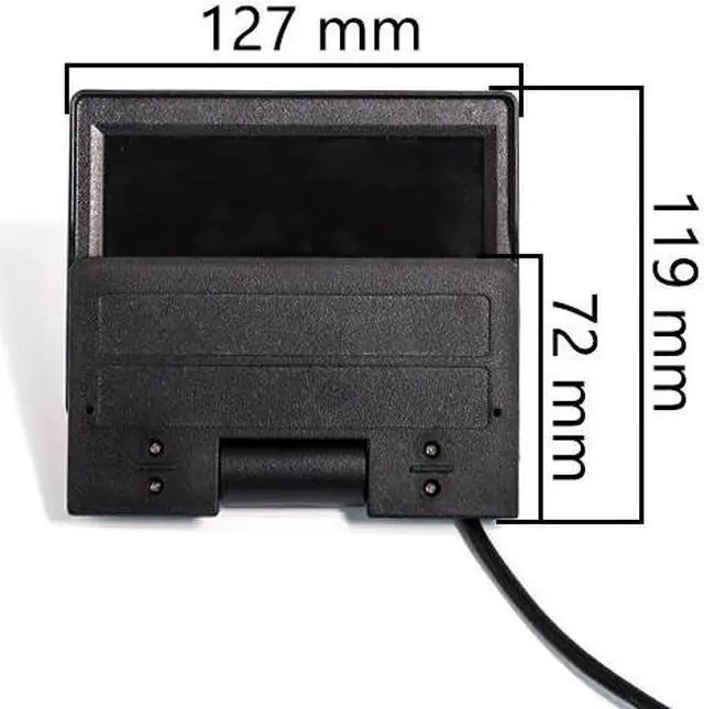 Alt view image 2 of 5 - car video monitors HD 5 In-dash 800*480 car Auto Electric flip/automatically on DVD/minotor/ 2Av in parking camera