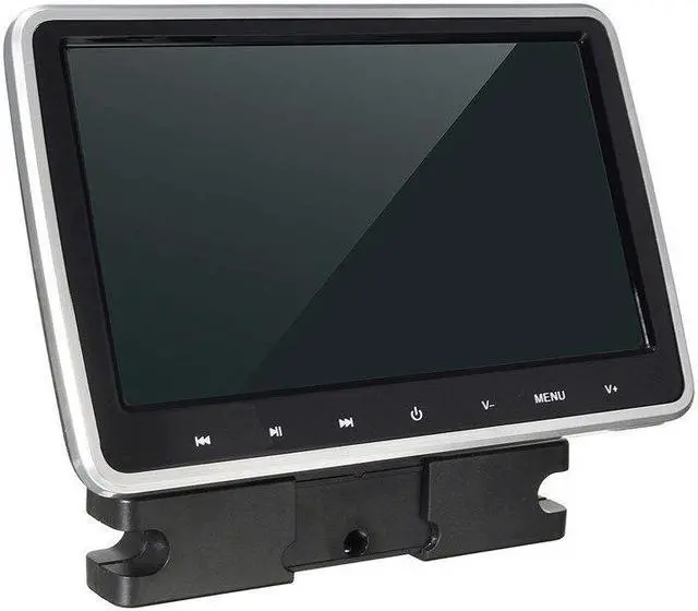 Alt view image 3 of 5 - 10.1'' Car LCD Video Headrest Monitor SD USB MP5 Radio CD DVD Player IR/FM Game