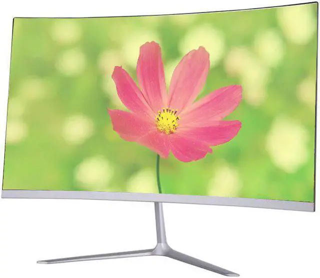 Alt view image 4 of 5 - Super Thin Gaming pc Monitor 32 inch Curved Screen LED backlight 1080p computer Monitor