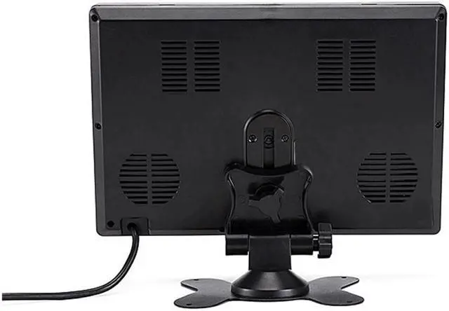 Alt view image 3 of 5 - 9" TFT LCD Split Screen Quad Monitor CCTV Security Surveillance Car Headrest Rear View Monitor 4 RCA Connectors 6 Mode