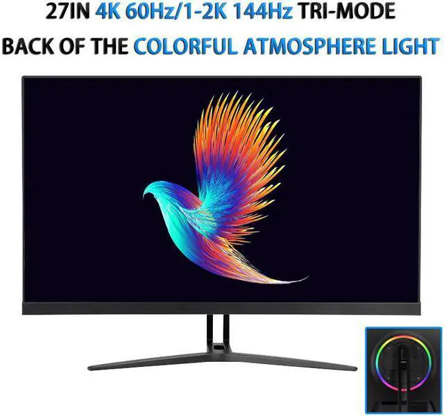 Alt view image 5 of 5 - 24 "/27" /32 "Curved HD Computer Monitor 144Hz Display 4K Display ESPORTS Display HD Resolution 16.7 Million Natural Colors