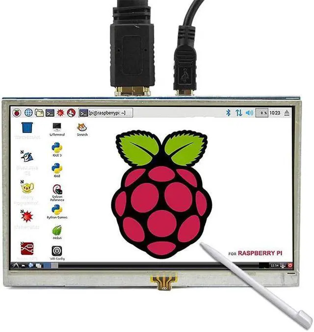 Main image of 5 Inch LCD Touch Screen Raspberry Pi 3 Display LCD Monitor 800x480 for Banana Pi Raspberry Pi 3 / 2 Model B / B+