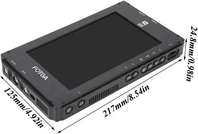 Alt view image 4 of 5 - A70TL 7 Inch IPS Touch Screen 3D LUT Function 1920*1150 Resolution Monitor 4K Signal for Nikon/Sony/Canon