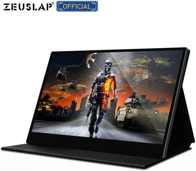 Alt view image 3 of 5 - 15.6 Inch Touchscreen UHD 4K IPS Portable Display HDR 400 Adobe RGB 100% IPS Portable Monitor for laptop pc computer monitor