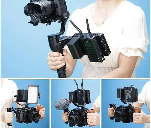 Alt view image 4 of 5 - F5 Pro V2 5.5 Inch Touch Screen DSLR Camera Field Monitor 3D LUT 4K Wireless transmission LED Light