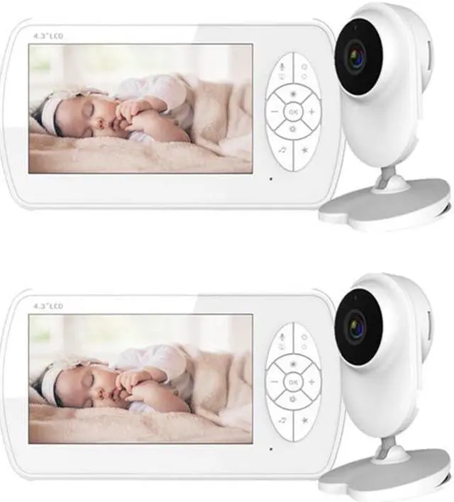 Alt view image 4 of 5 - Monitor Wireless Security Camera 4.3 Inch Sn Monitor with 1080P Camera for Infant Elderly