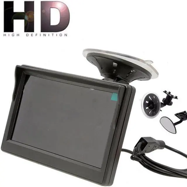 Main image of 7 inch car monitor pc mini TFT led lcd HD portable screen display 800x480 for Car Reverse Rearview Camera CCTV monitor