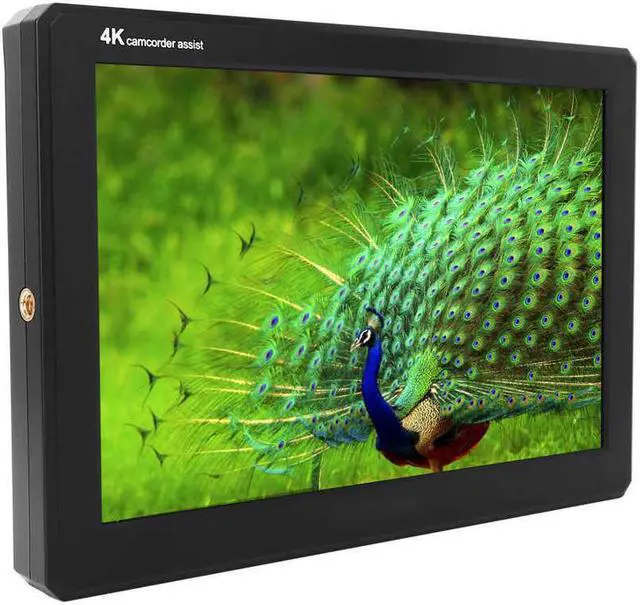 Alt view image 4 of 5 - A8S 8.9Inch IPS Screen 4K Full HD Monitor Camera Monitor for DSLR Cameras Camera Monitor Video Monitor 8.9inch Screen