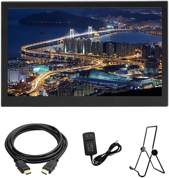 Alt view image 4 of 5 - 13.3 inch 1080P Screen  1920x1080 HDR IPS Display Computer LED Monitor for PS4 Pro for Xbox for Switch NOT 2K