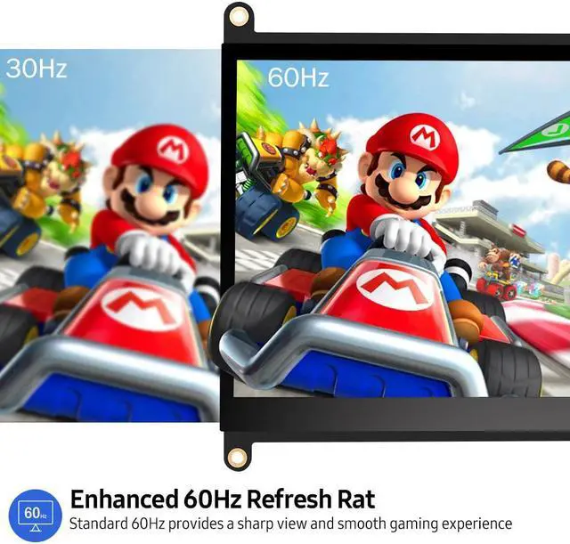 Alt view image 4 of 5 - Portable Monitor for Raspberry Pi 3 4 Zero 5 Inch Banana Touch Screen Nanopi IPS Display USB  3D Printer Touchscreen