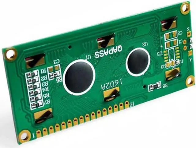 Alt view image 3 of 5 - 10Pcs 1602 16X2 Character LCD Display Module HD44780 Controller Blue Sn Backlight LCD1602 LCD Monitor