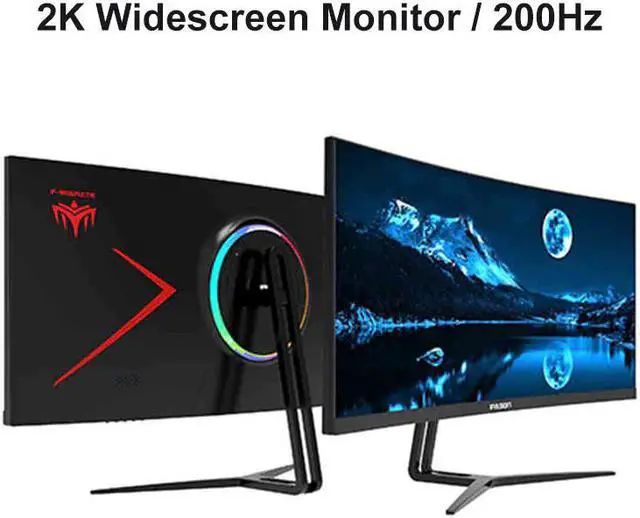 Alt view image 3 of 5 - Gaming monitor QR302W 30-inch 2K/highly refresh rate 200hz display widescreen 21:9 with PS4 e-sports/desktop