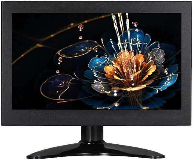 Main image of portable monitor 7 inch LCD Full HD 1024x600 portable monitor, AV input / VGA /  housing made of black metal