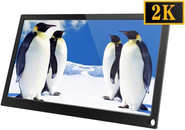 Alt view image 2 of 5 - 11 inch 2K 2560*1440 IPS Screen Portable Gaming Monitor LED LCD Displays PS3/4 Xbox360 Tablet Display for Windows 7 10