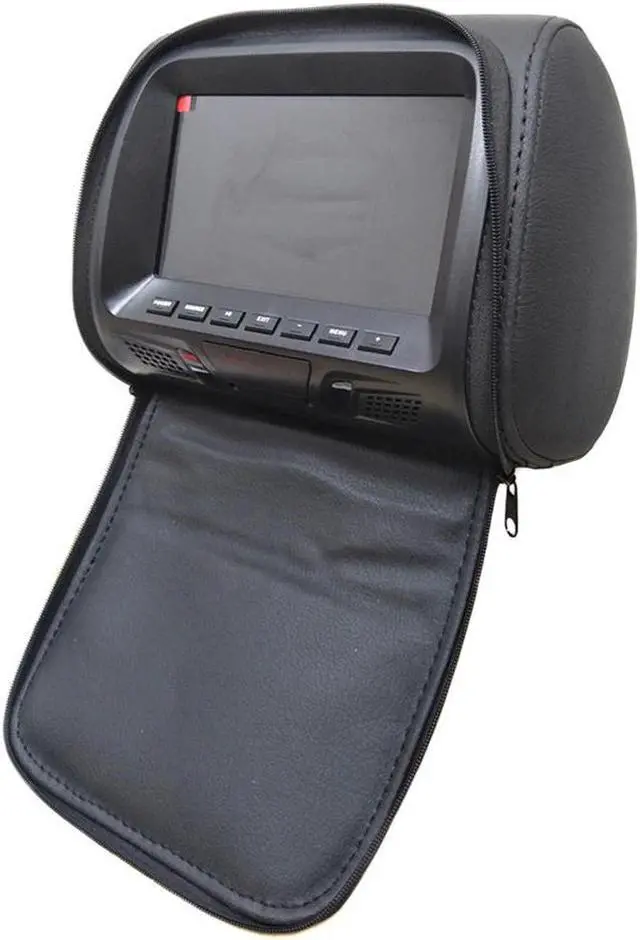 Alt view image 2 of 5 - 2PCS Universal 7" screen Car monitor MP5 player Headrest monitor Support AV/USB/SD input/FM/built-in Speaker