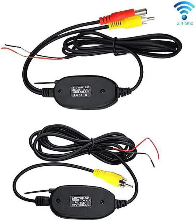 Alt view image 4 of 5 - 5 Inch TFT LCD 800*480 HD Screen Car Monitor with Rubber Vacuum Cup Bracket Color Car Reverse Rear View Backup Camera