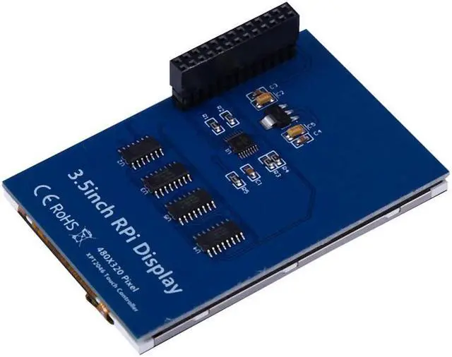 Alt view image 4 of 5 - for Raspberry Pi 4B 3.5 Inch LCD Display monitor Touch screen with Case Double Function Do Not Include Raspberry Pi