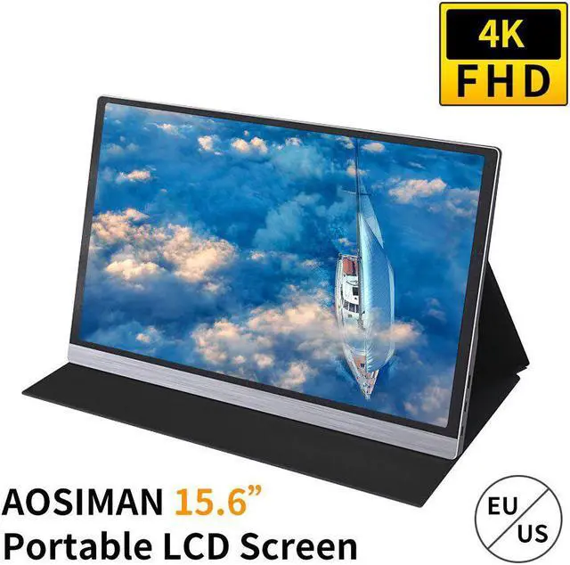 Main image of Portable 15.6inch 4K LCD Screen 47% NSTC 16.7 Million Colors Gaming Monitor Portable Display IPS Panel Fast Response