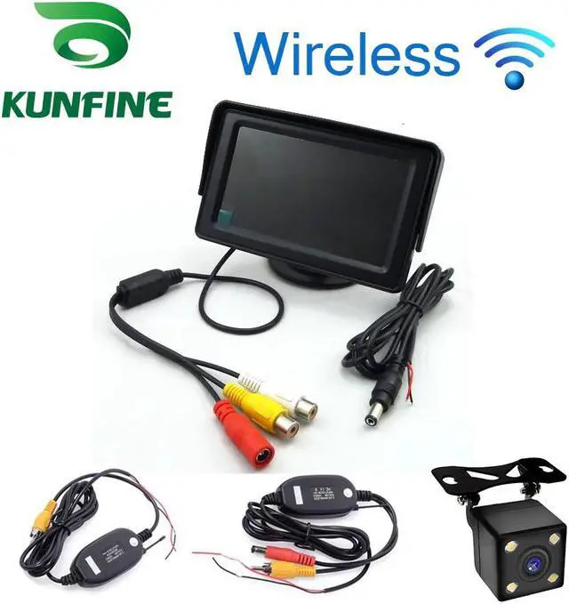 Main image of Styling 4.3 Inch TFT LCD Screen Monitor Display with wifi Rearview Reverse Backup Camera TV Display