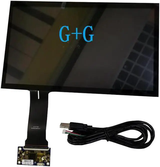 Alt view image 2 of 4 - 10.1 inch monitor display Touch display module kit DIY LCD screen accessories 1366X768IPS full viewing angle  DVI VGA