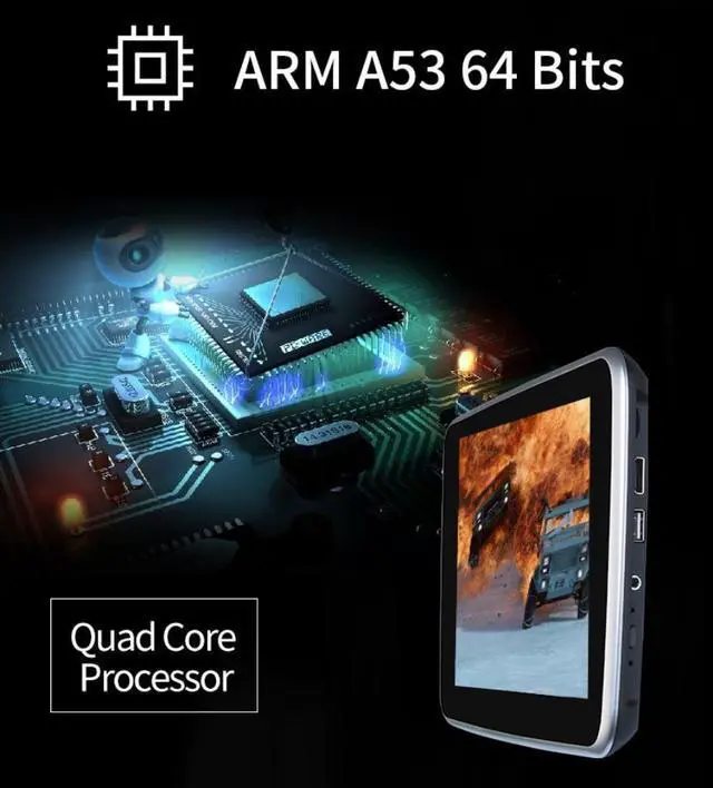 Alt view image 3 of 5 - 10.1 inch Android 9.0 2G+16G car headrest display 4K HD 1920 * 1080P IPS video touch screen WIFI//AV/USB/SD/FM/Bluetoot