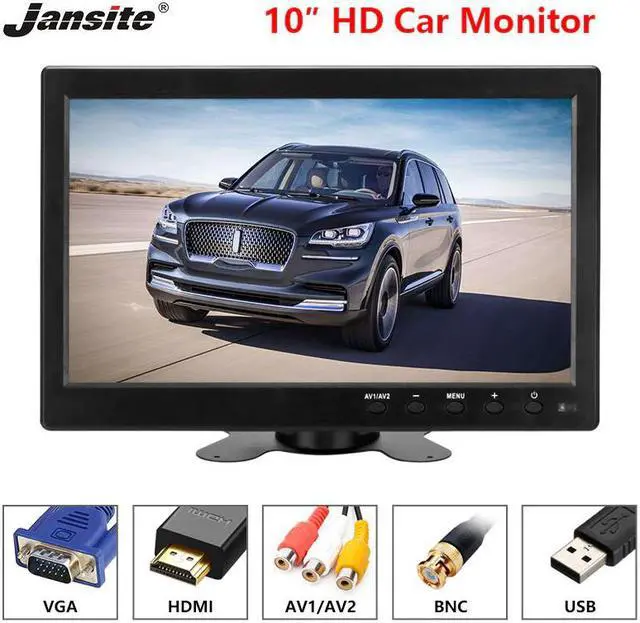 Main image of 10 inch Car Monitor IPS Display Cameras Reverse Image Flip 2 Channel Input PAL/NTSC Security Monitor Paking System