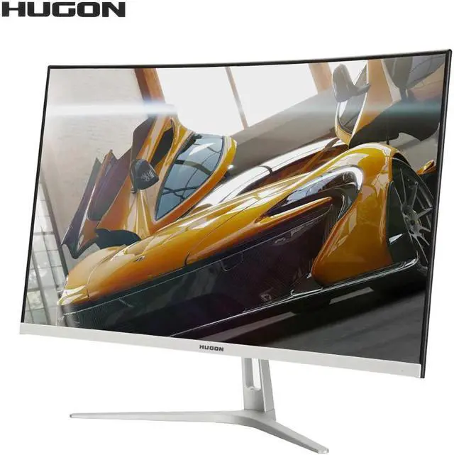 Alt view image 4 of 5 - 23.8 Inch 1920×1080P Curved Screen Monitor 60/75Hz HD Gaming 24/27" Computer Display VGA/ Interface