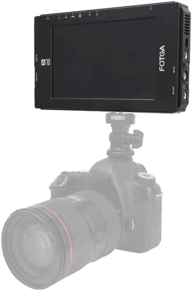 Alt view image 2 of 5 - A70TL 7 Inch IPS Touch Screen 3D LUT Function 1920*1150 Resolution Monitor 4K Signal for Nikon/Sony/Canon