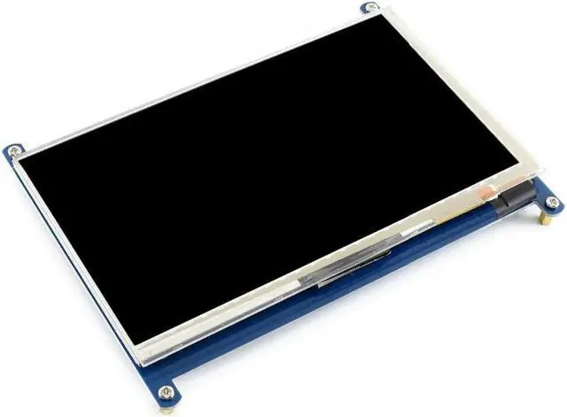 Alt view image 4 of 5 - 7"  LCD (C) Capacitive Touch Screen IPS Supports Raspberry Pi Zero/Zero W/Zero WH/2B/3B/3B+ Computer Monitor