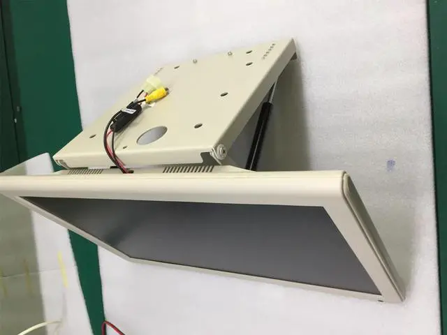 Alt view image 3 of 5 - 22-inch Roof Mount Wide Bus Monitor 2 Video Inputs 1920x1080 HD16:9 screen DC12V~DC24V Wide viewing angle Back Steam Pipe