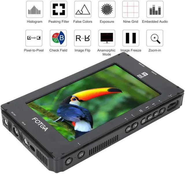 Main image of A70TL 7 Inch IPS Touch Screen 3D LUT Function 1920*1150 Resolution Monitor 4K Signal for Nikon/Sony/Canon
